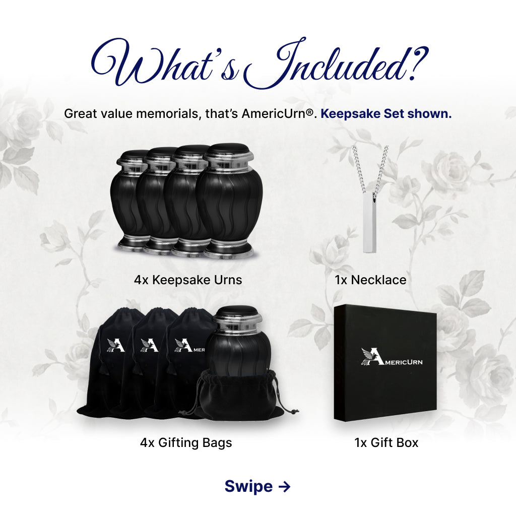 Minimalistic Hotep Cremation Urn