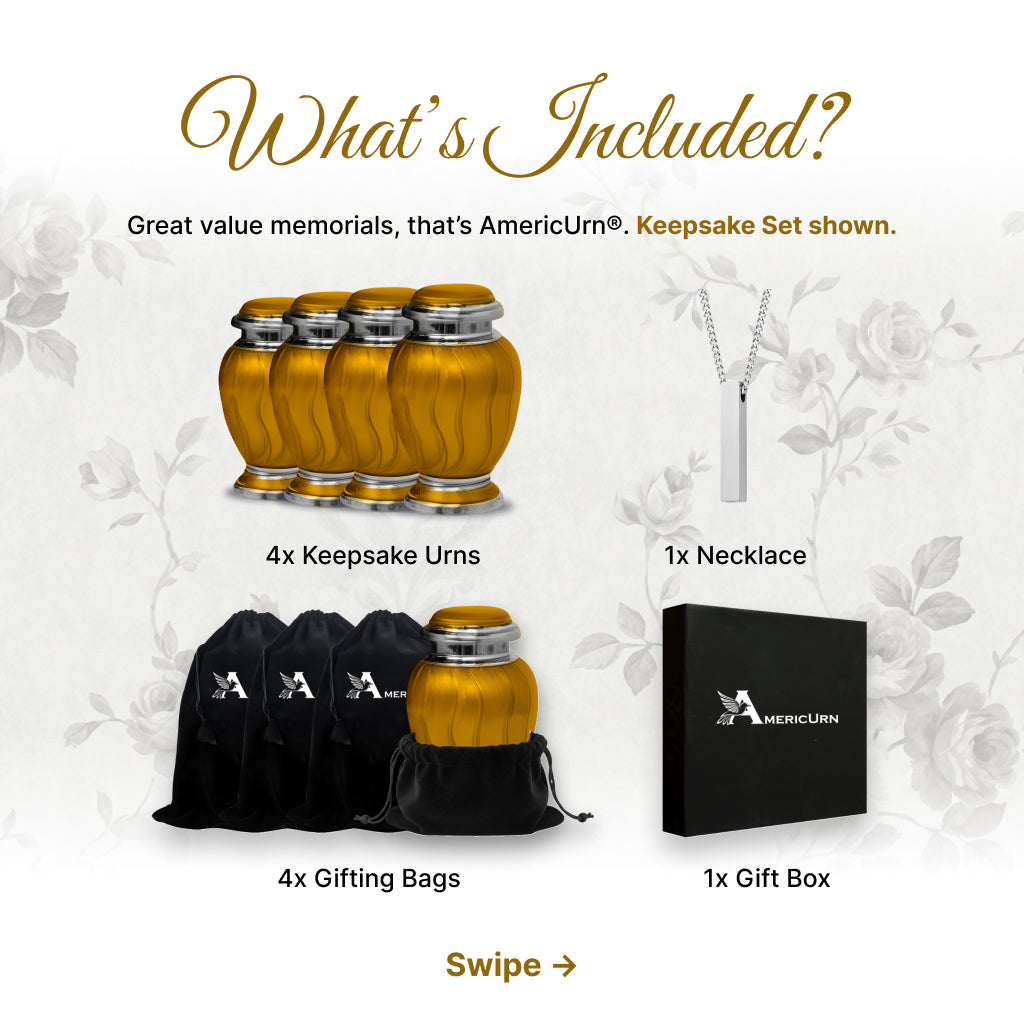 Vibrant Hotep Cremation Urn