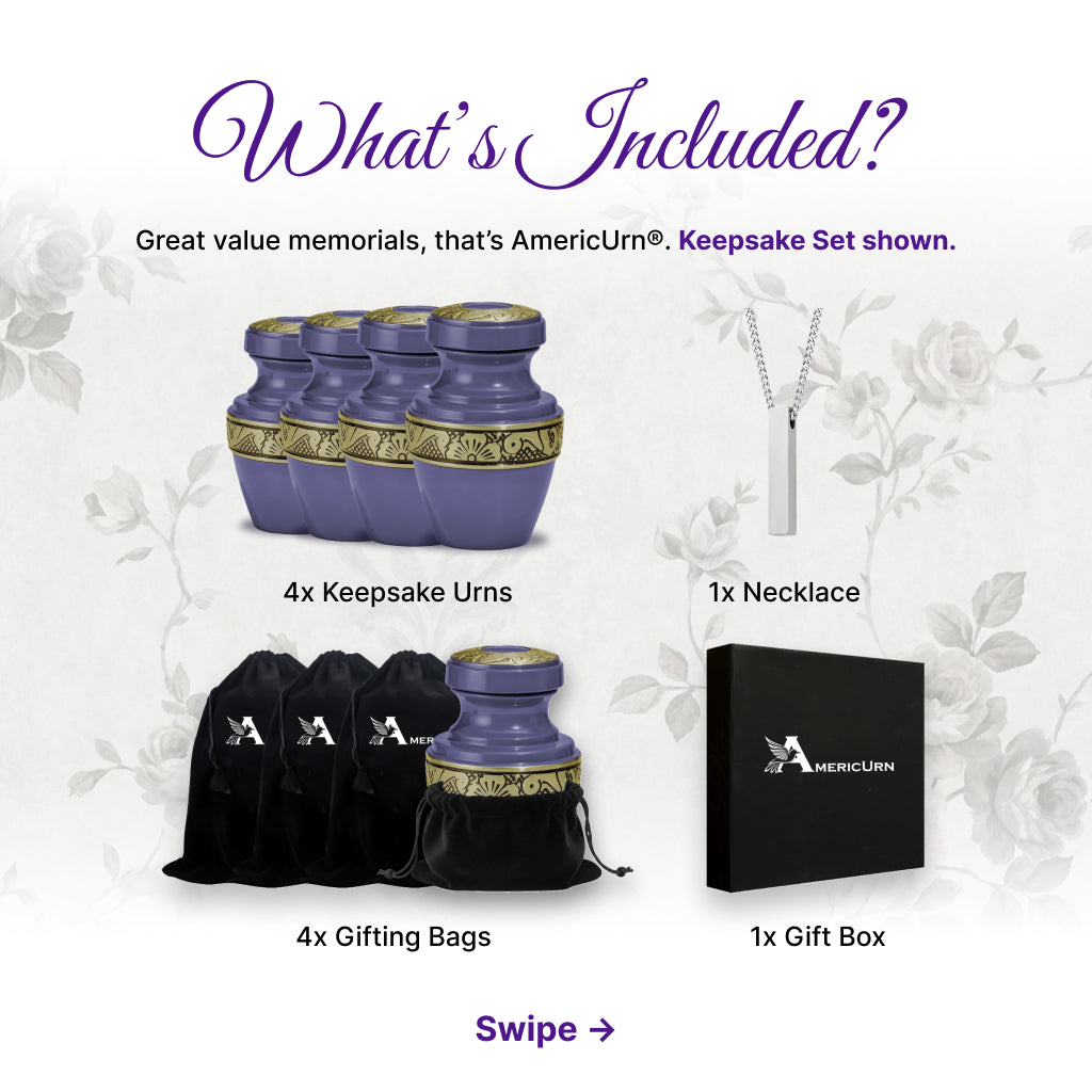 Radiant Grecian Cremation Urn