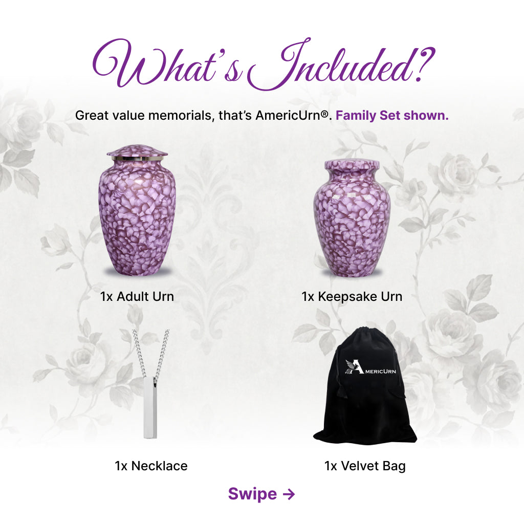 Motif Cloud Cremation Urn