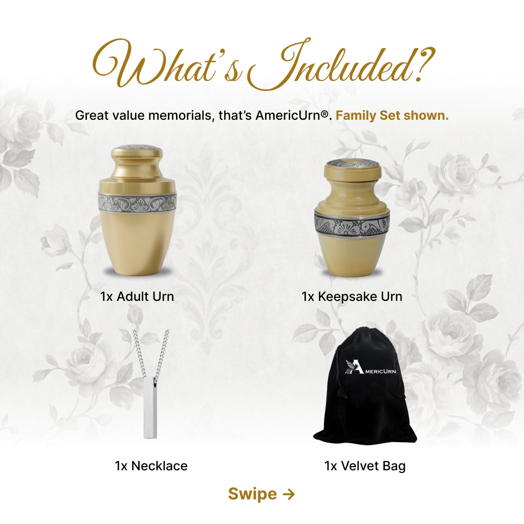 Serene Grecian Cremation Urn