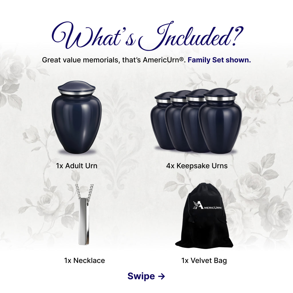 Serenity Curve Plain Urn