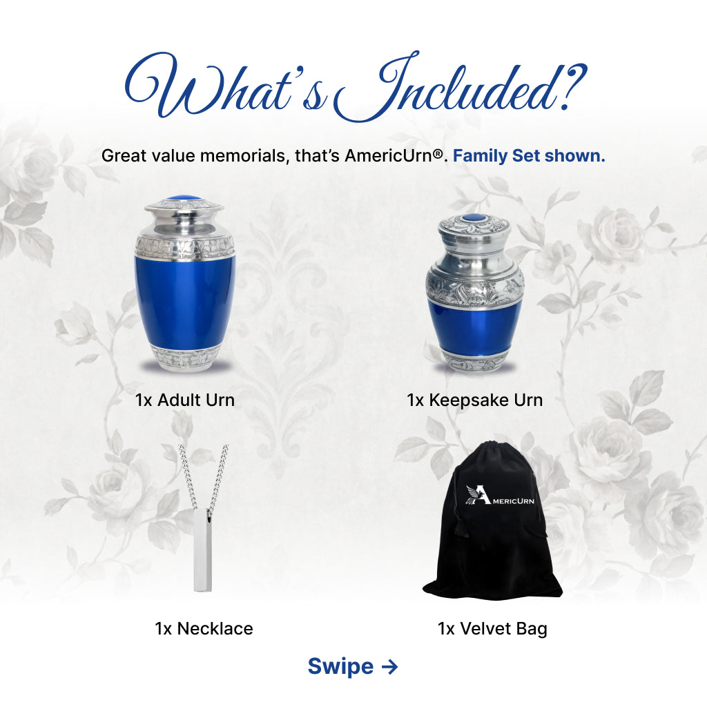 Sapphire Premium Cremation Urn