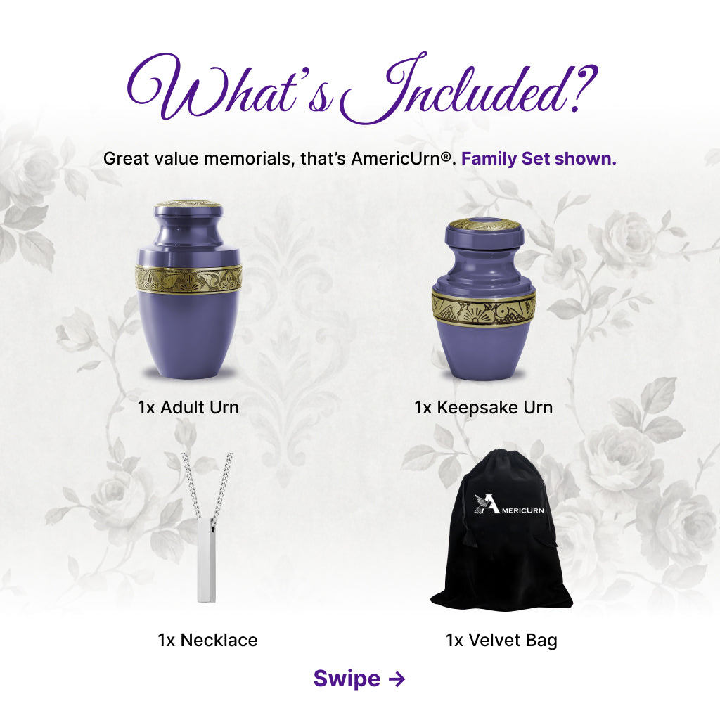 Radiant Grecian Cremation Urn