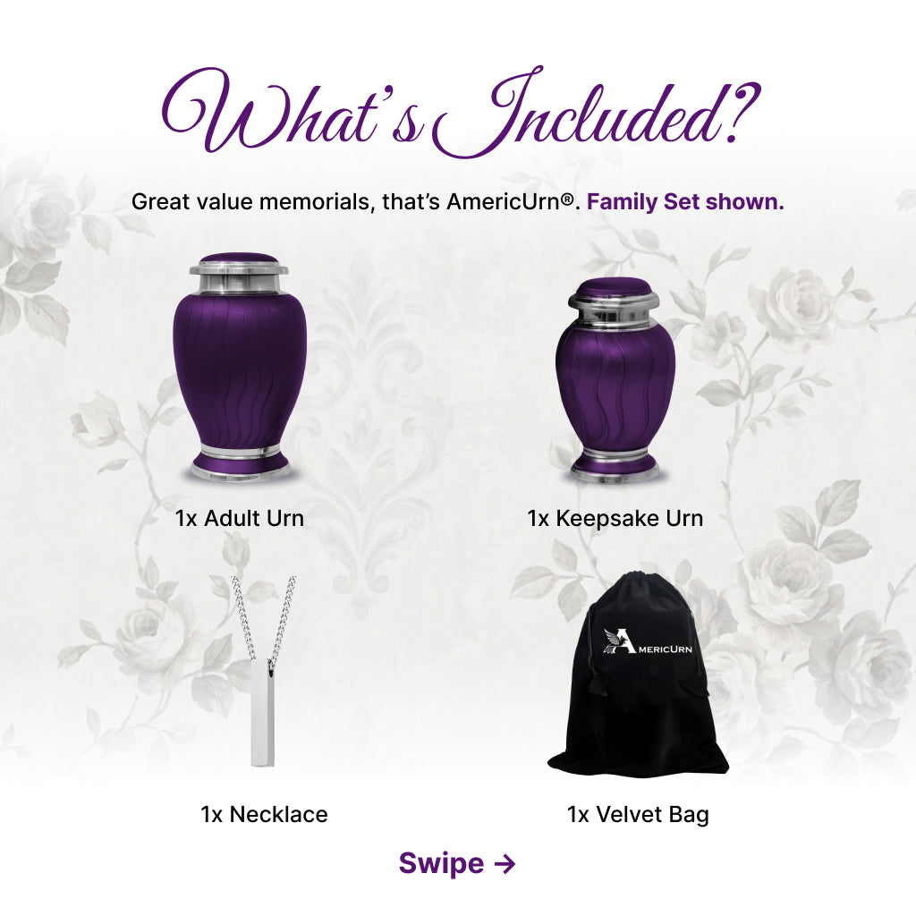 Elegant Hotep Cremation Urn