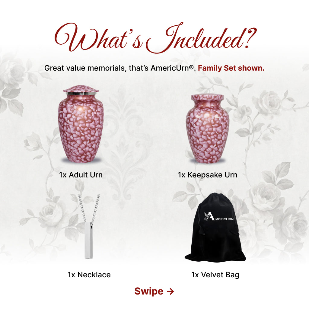 Motif Cloud Cremation Urn