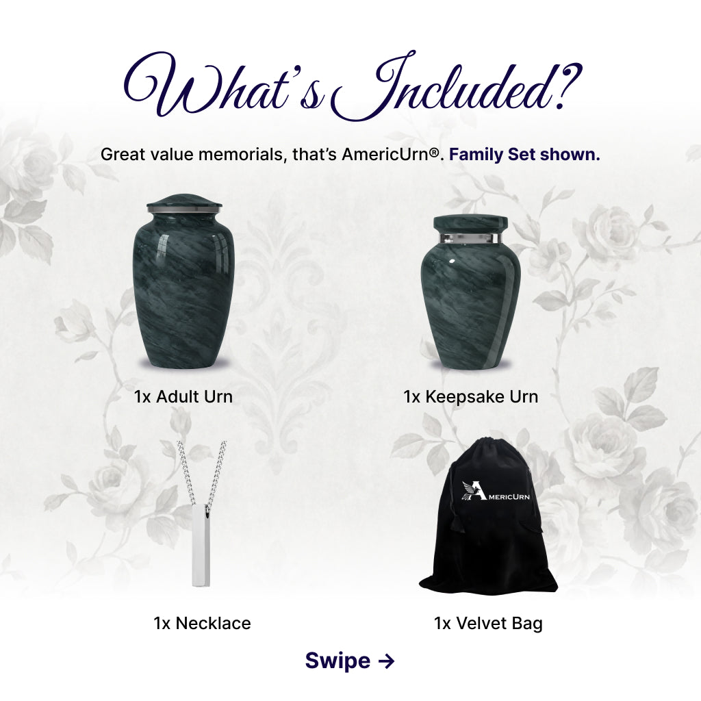 Motif Shadow Cremation Urn