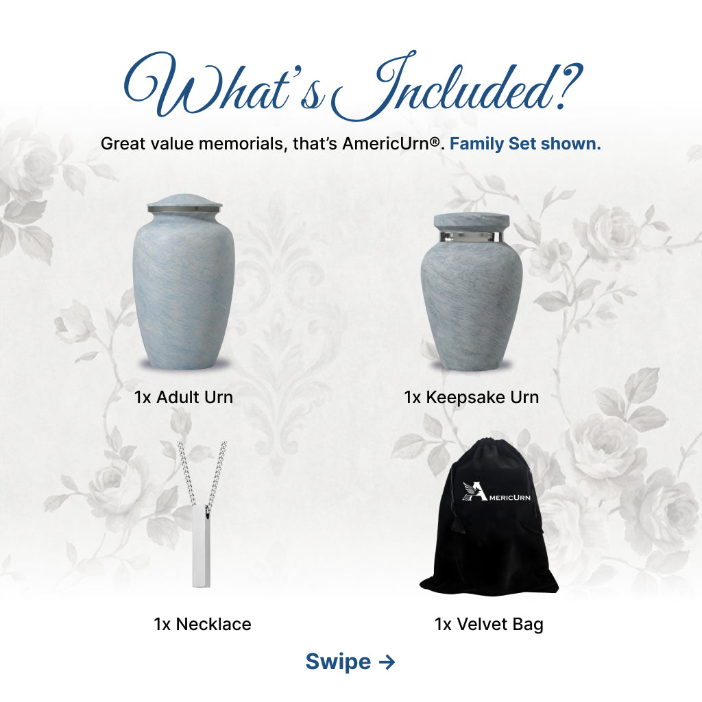 Motif Shadow Cremation Urn