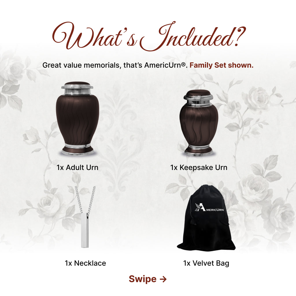 Minimalistic Hotep Cremation Urn