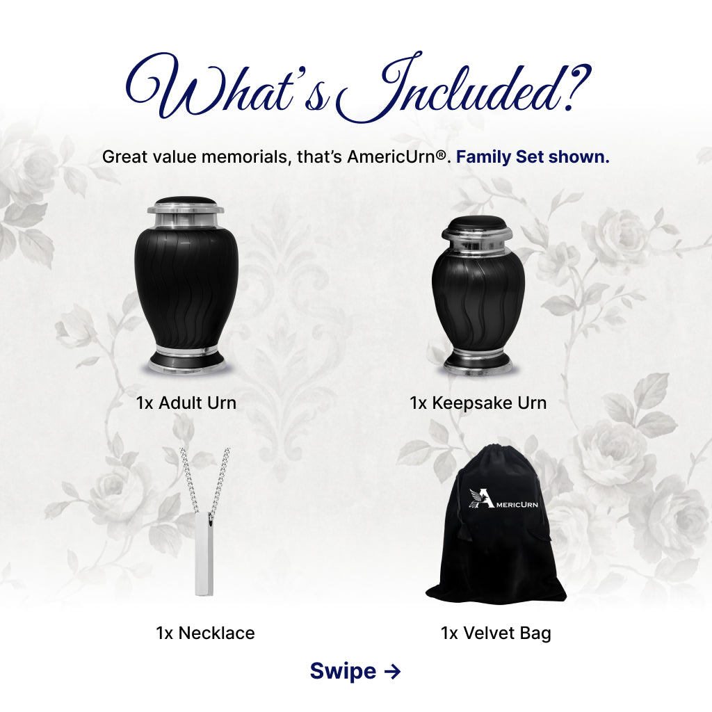 Minimalistic Hotep Cremation Urn