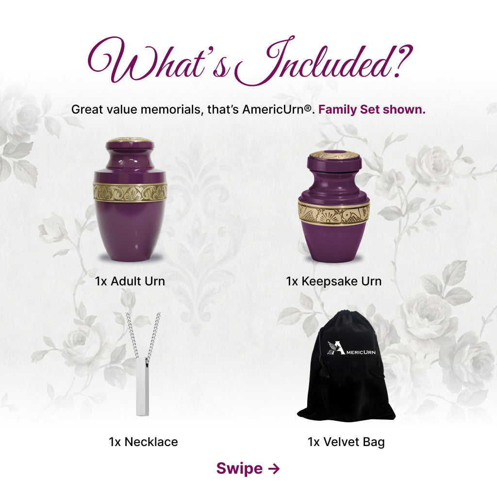 Radiant Grecian Cremation Urn