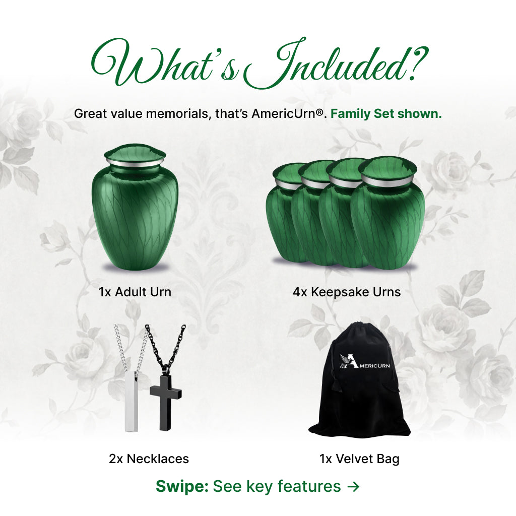 Serenity Curve Pearl Urn