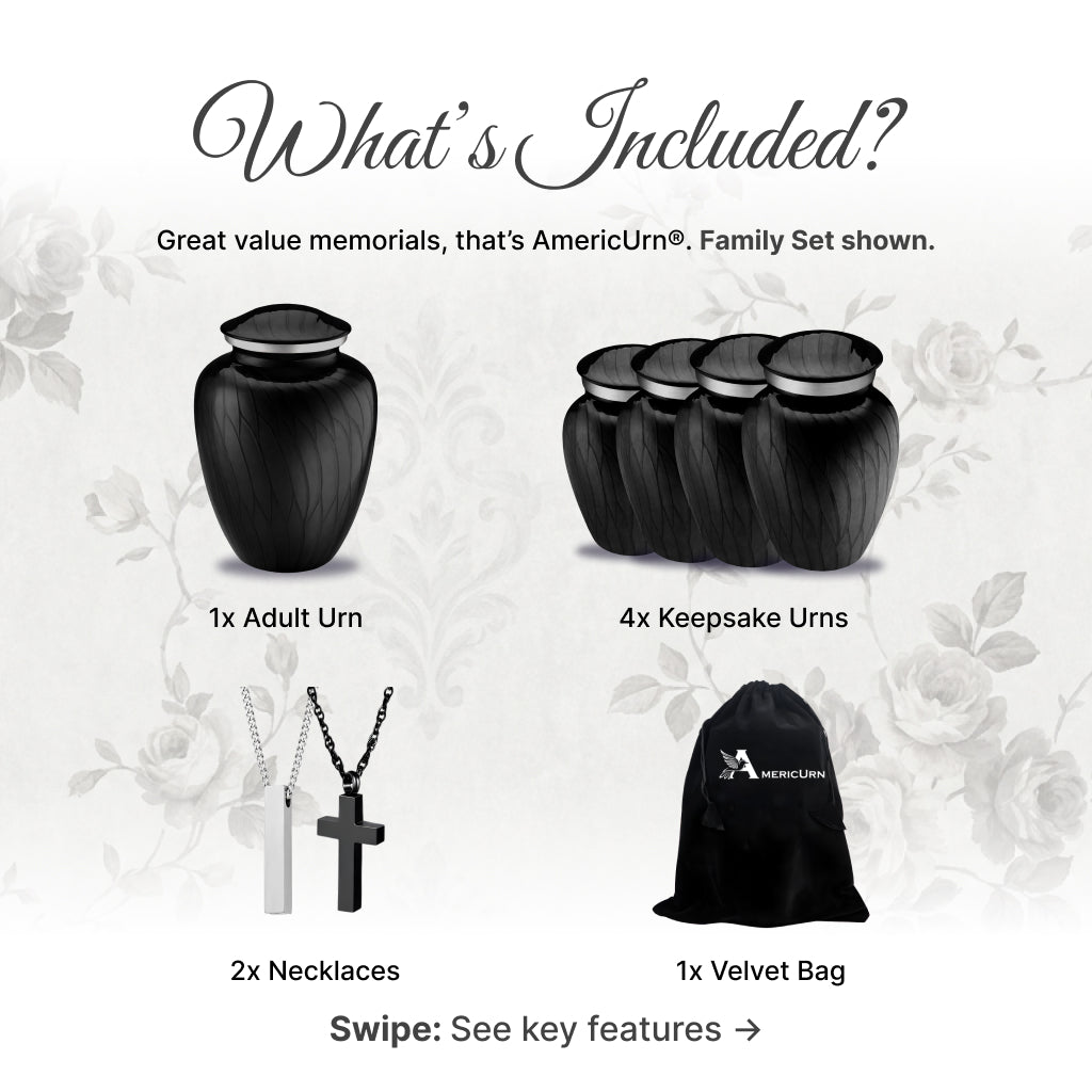 Serenity Curve Pearl Urn