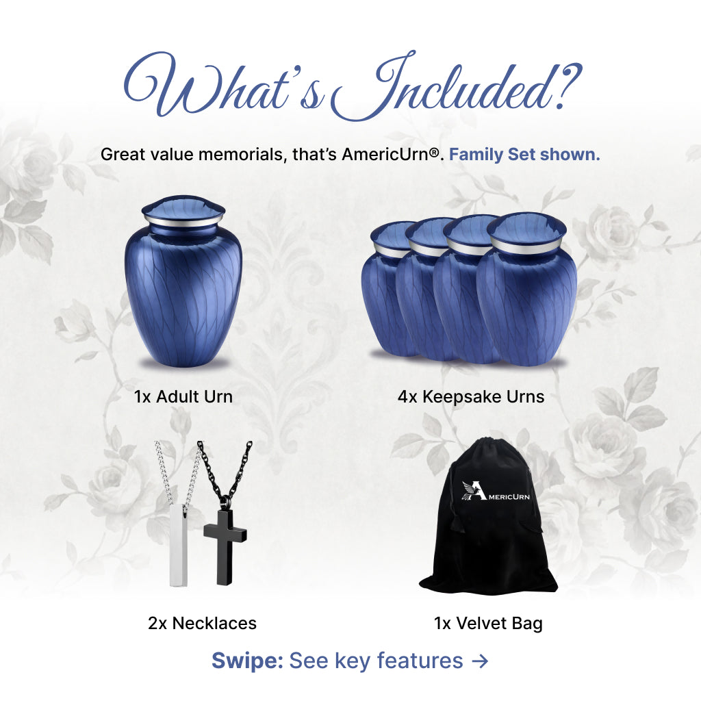 Serenity Curve Pearl Urn