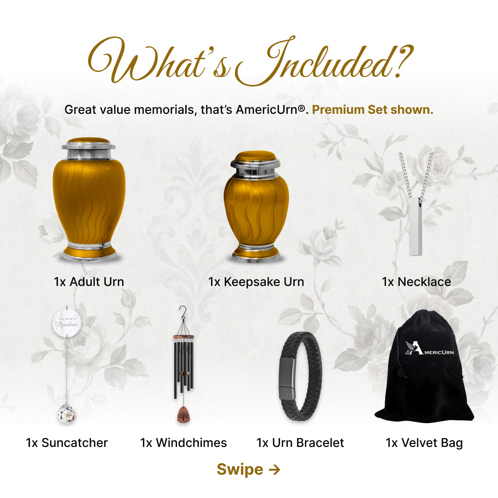 Vibrant Hotep Cremation Urn