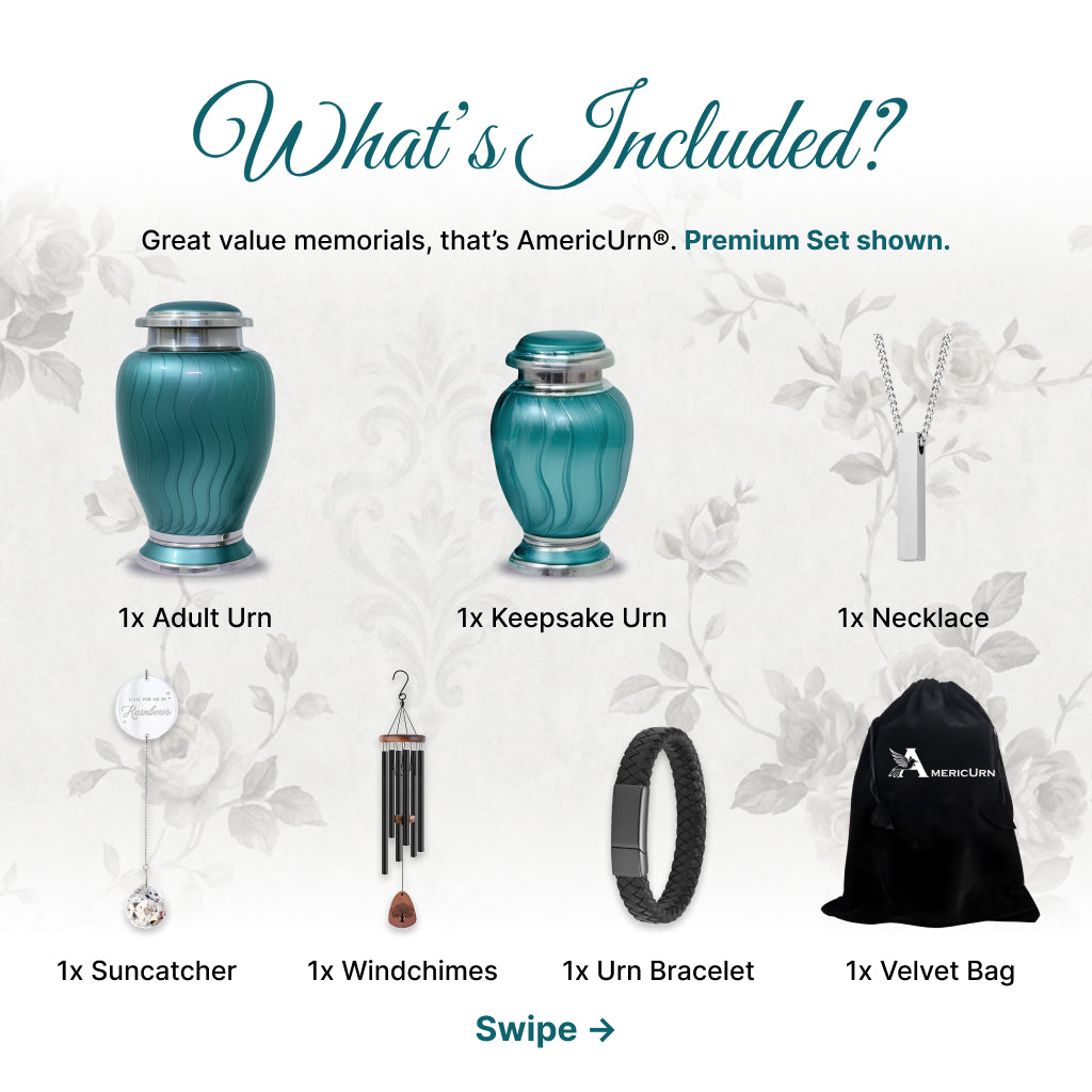 Vibrant Hotep Cremation Urn