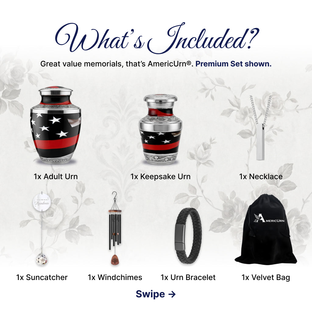 Eagle American Flag Premium Urn