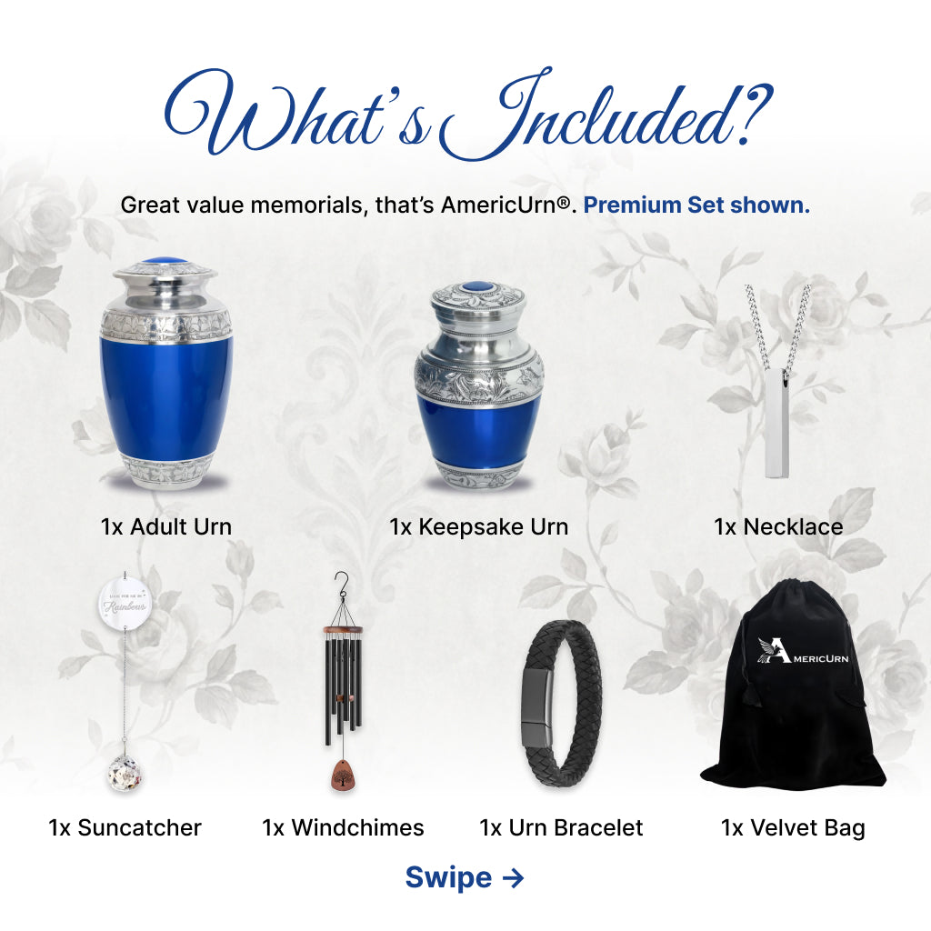 Sapphire Premium Cremation Urn
