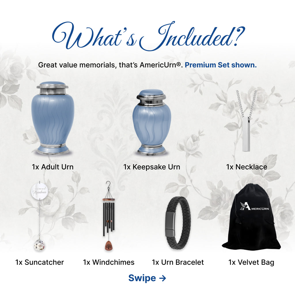 Vibrant Hotep Cremation Urn