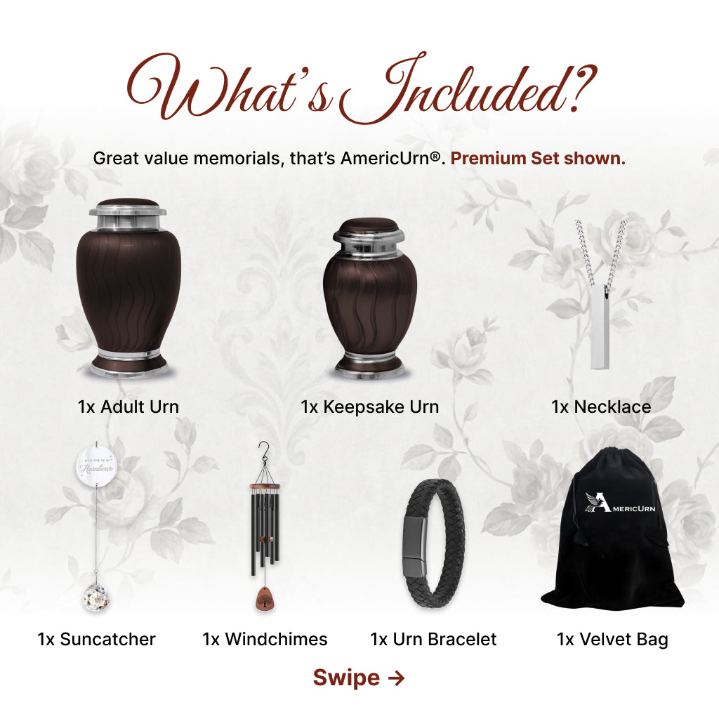 Minimalistic Hotep Cremation Urn