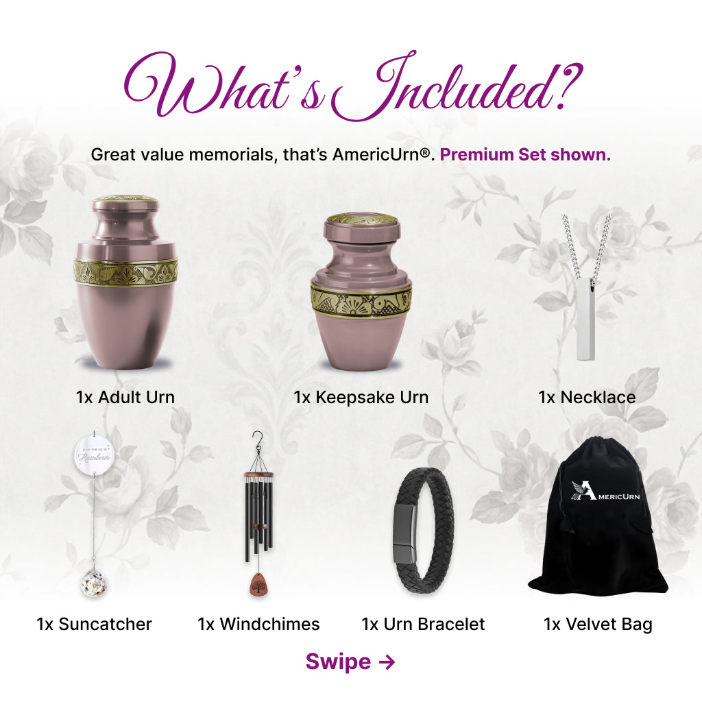 Radiant Grecian Cremation Urn