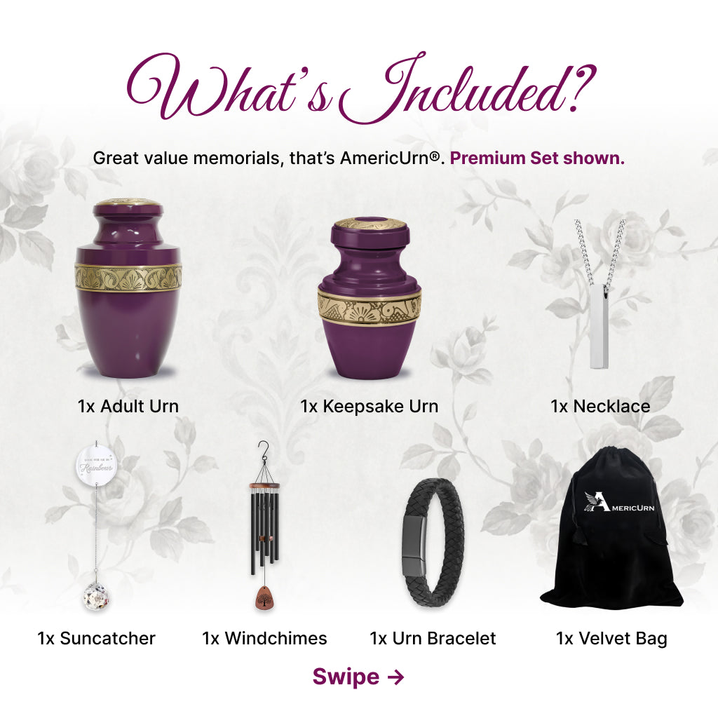 Radiant Grecian Cremation Urn