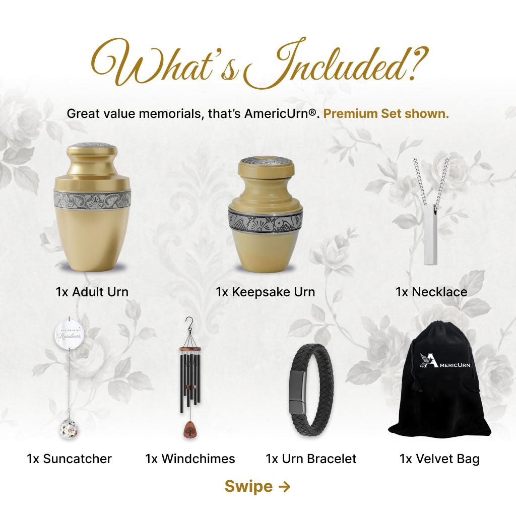 Serene Grecian Cremation Urn