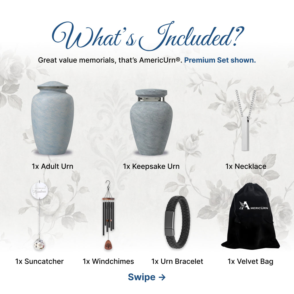 Motif Shadow Cremation Urn