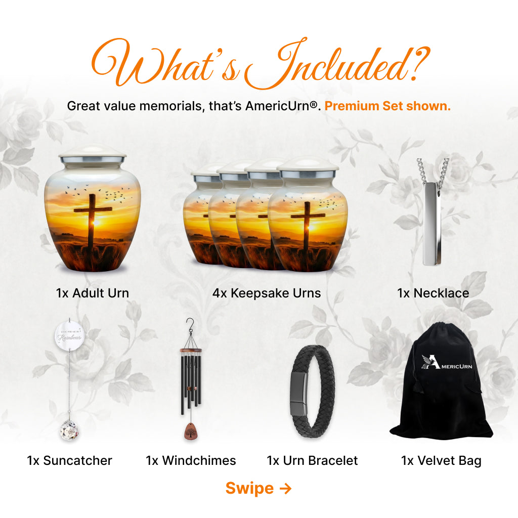 Cross Cremation Urn