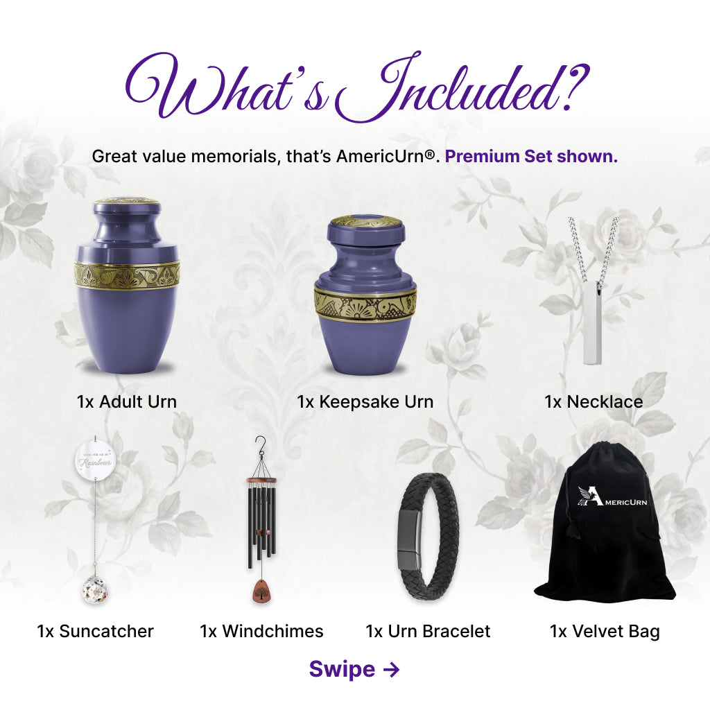 Radiant Grecian Cremation Urn