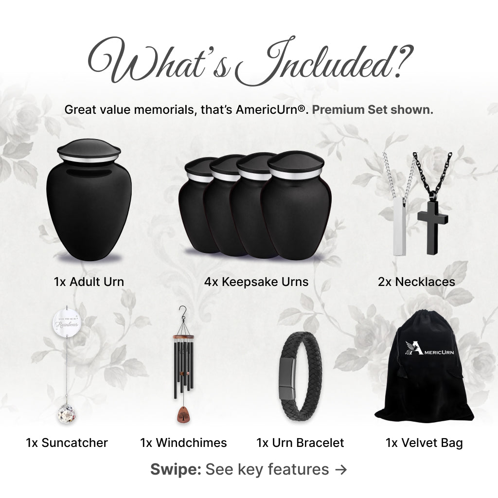 Serenity Curve Plain Urn