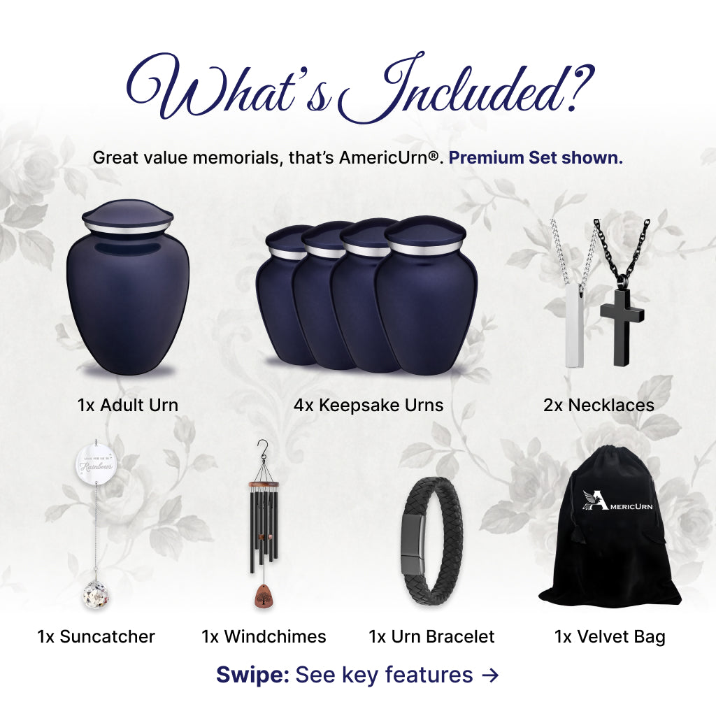 Serenity Curve Plain Urn