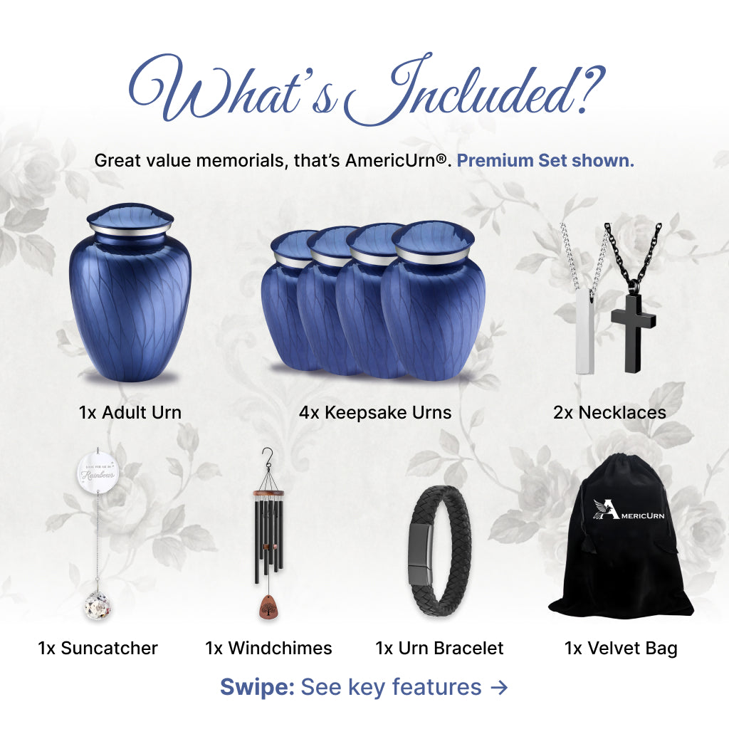 Serenity Curve Pearl Urn