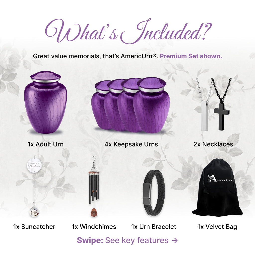 Serenity Curve Pearl Urn