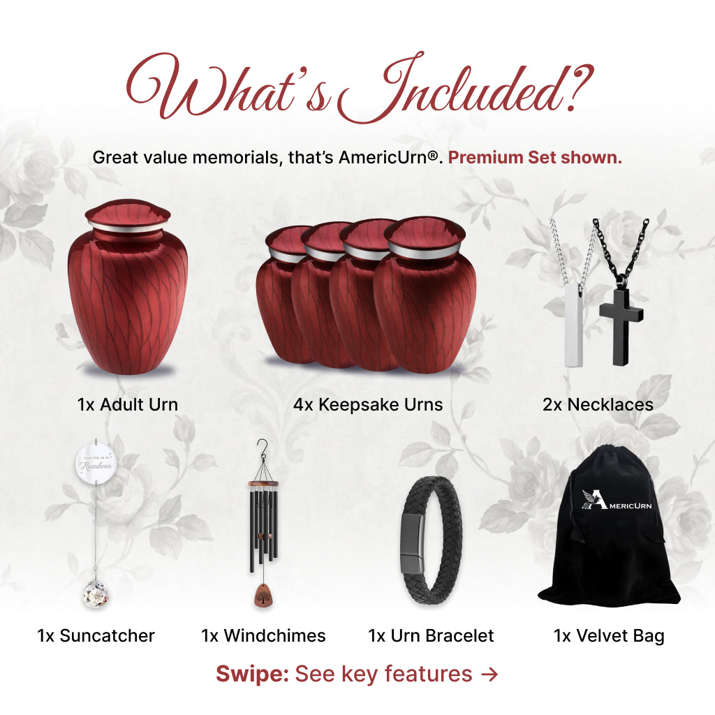 Serenity Curve Pearl Urn