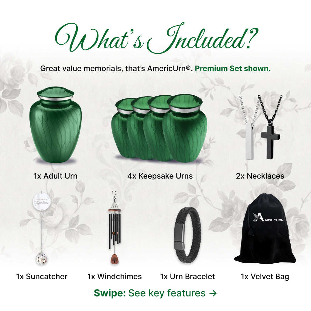 Serenity Curve Pearl Urn