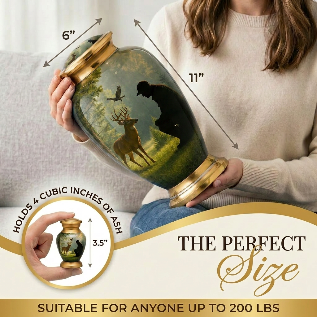 Deer Cremation Urn