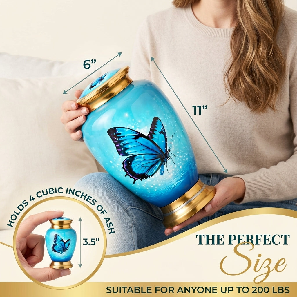 Butterfly Cremation Urn