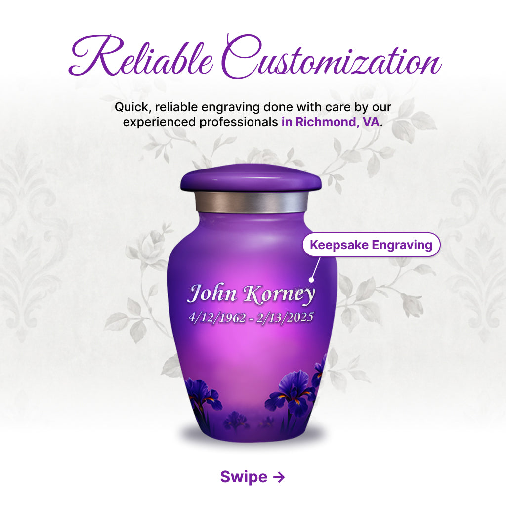 Hummingbird Image Cremation Urn