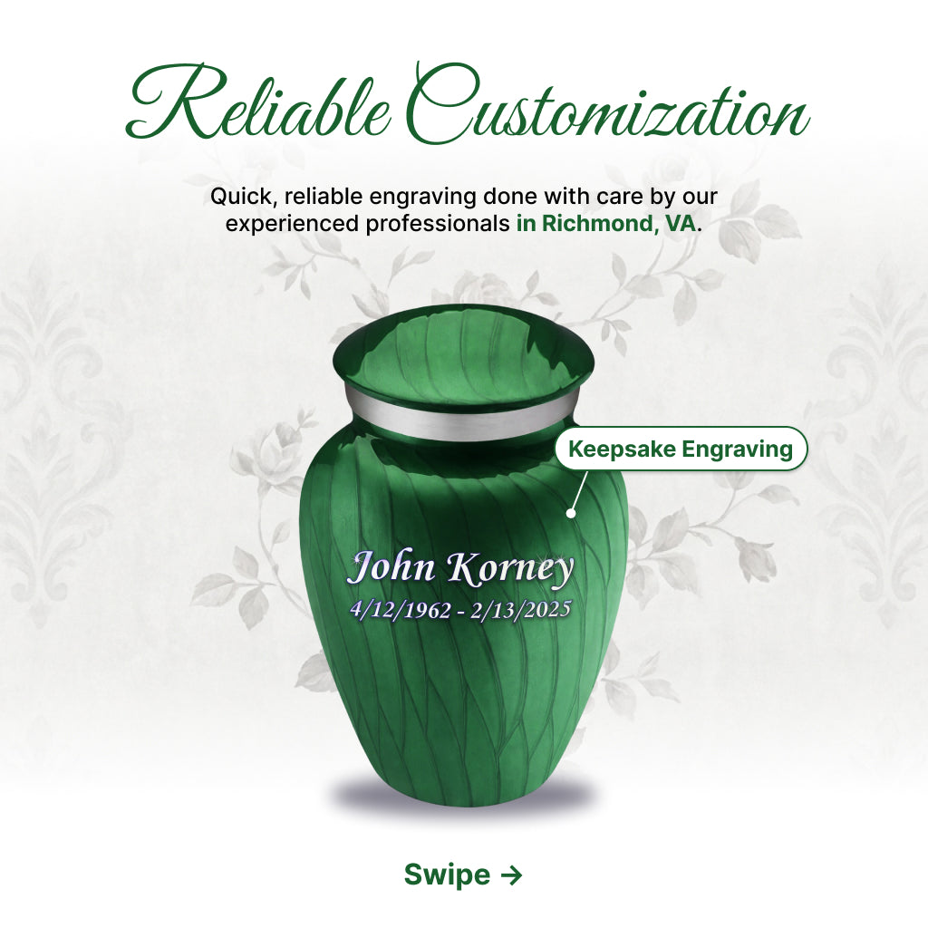 Serenity Curve Pearl Urn