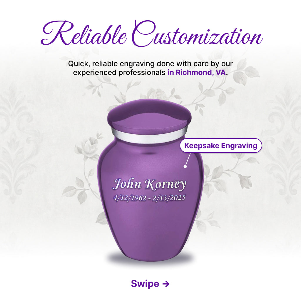 Serenity Curve Plain Urn