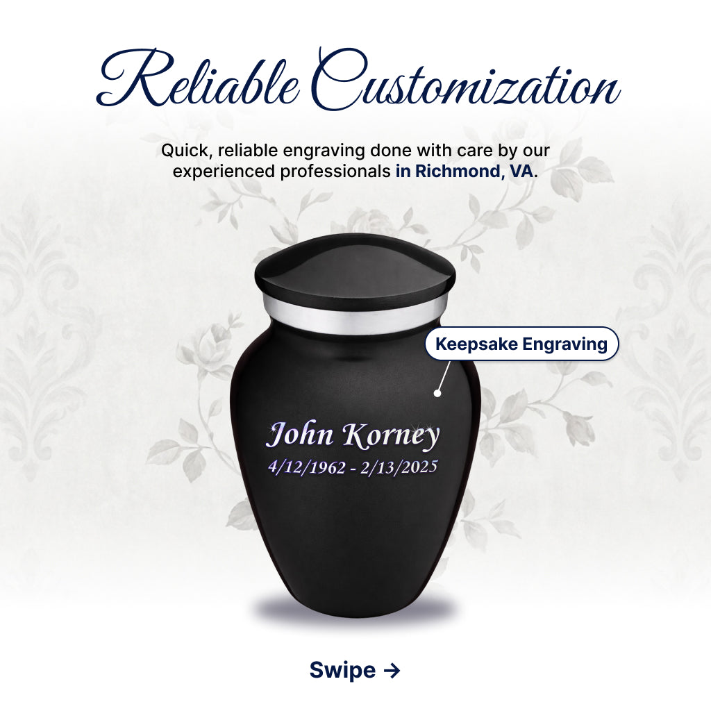 Serenity Curve Plain Urn