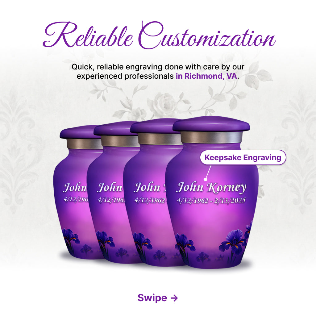 Hummingbird Image Cremation Urn