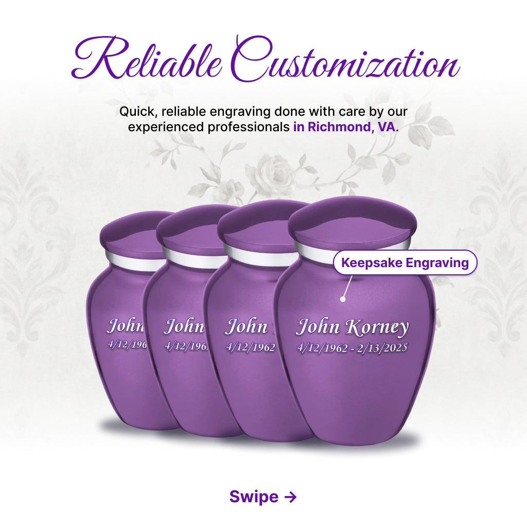 Serenity Curve Plain Urn