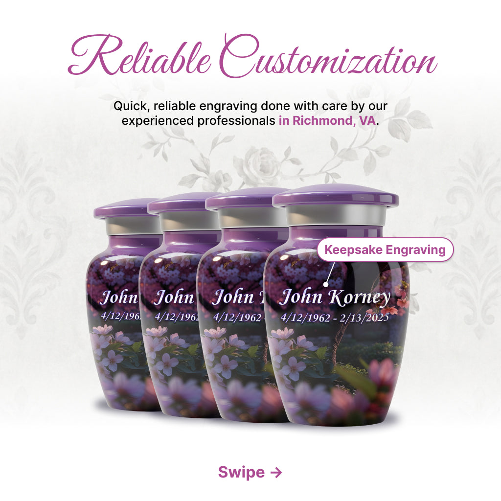 Hummingbird Image Cremation Urn