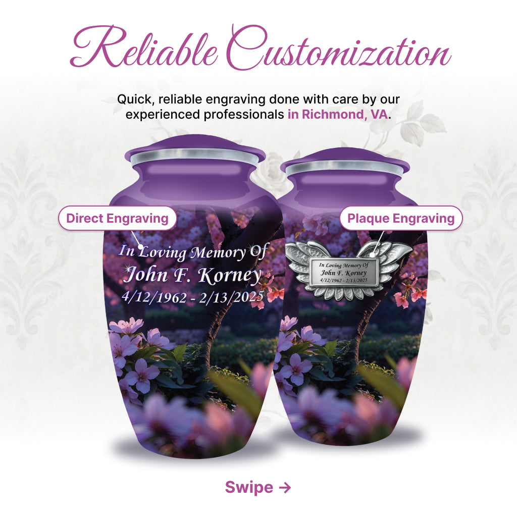 Hummingbird Image Cremation Urn