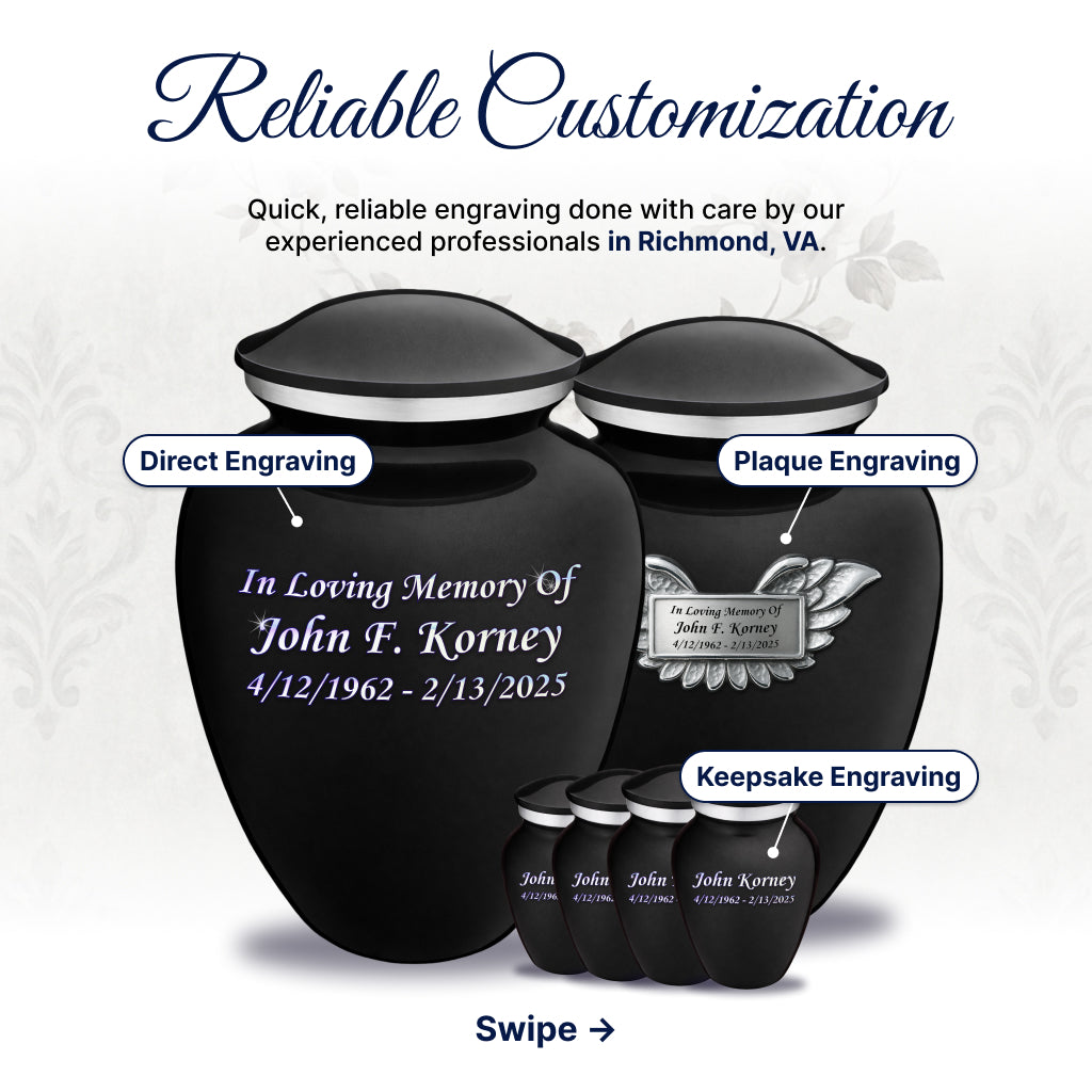 Serenity Curve Plain Urn