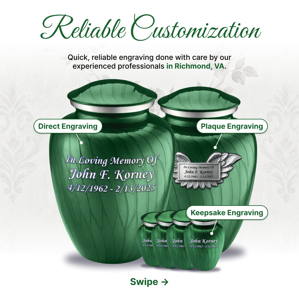 Serenity Curve Pearl Urn