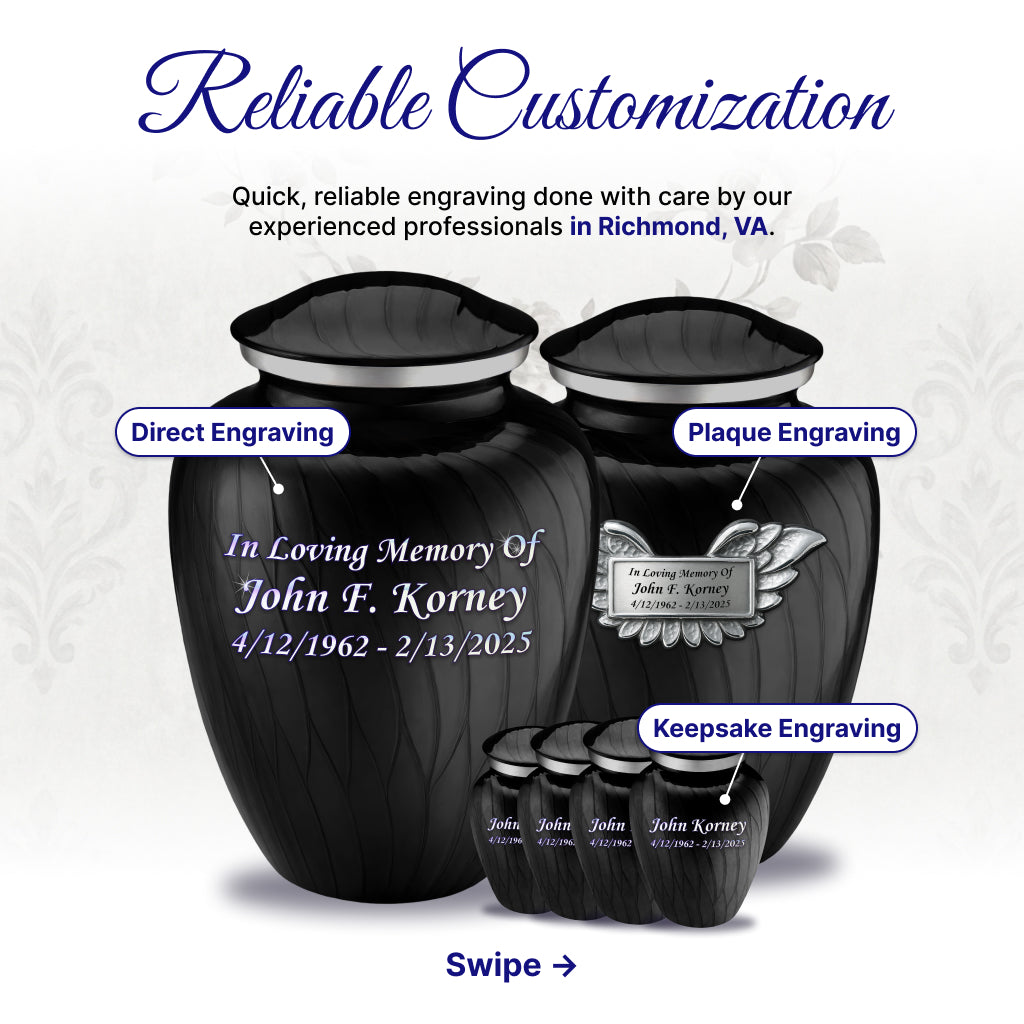 Serenity Curve Pearl Urn