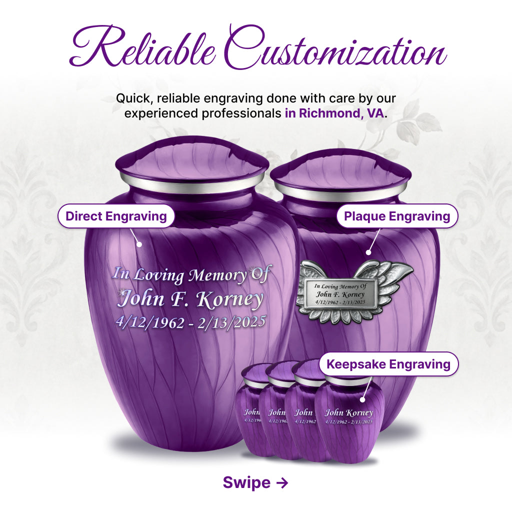 Serenity Curve Pearl Urn